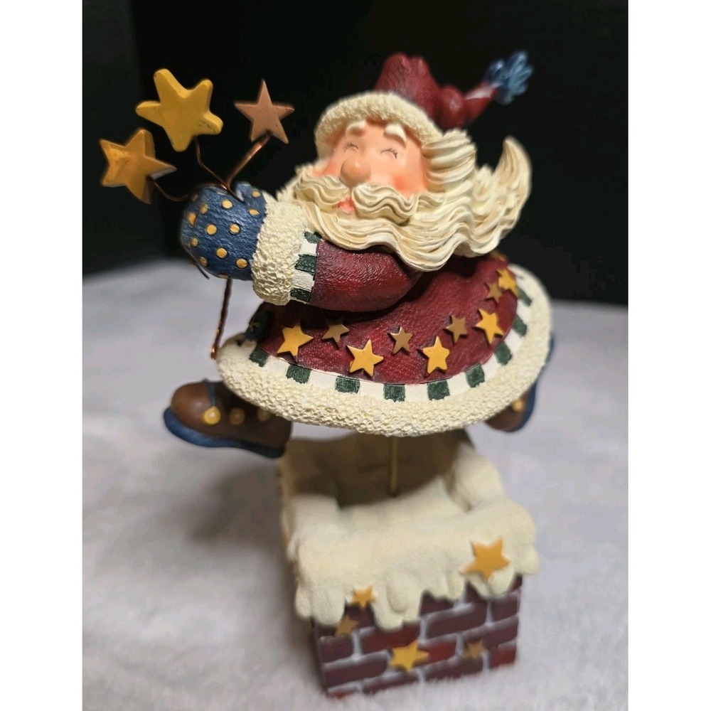 Mr Christmas-Marie Cole Santa Claus Figurine‎  1999 Vintage